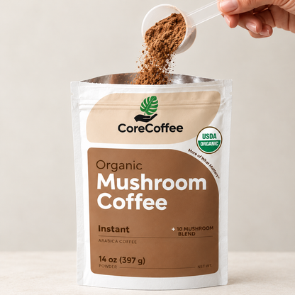 Organic Instant 10 in 1 Mushroom Coffee